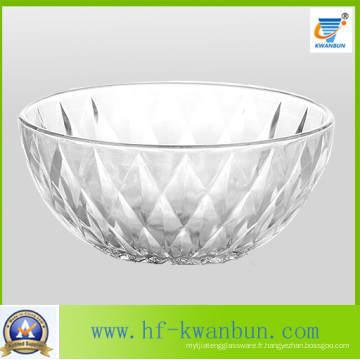 Cuillère en verre pressé de haute qualité Fruit Candy Bowl Tableware